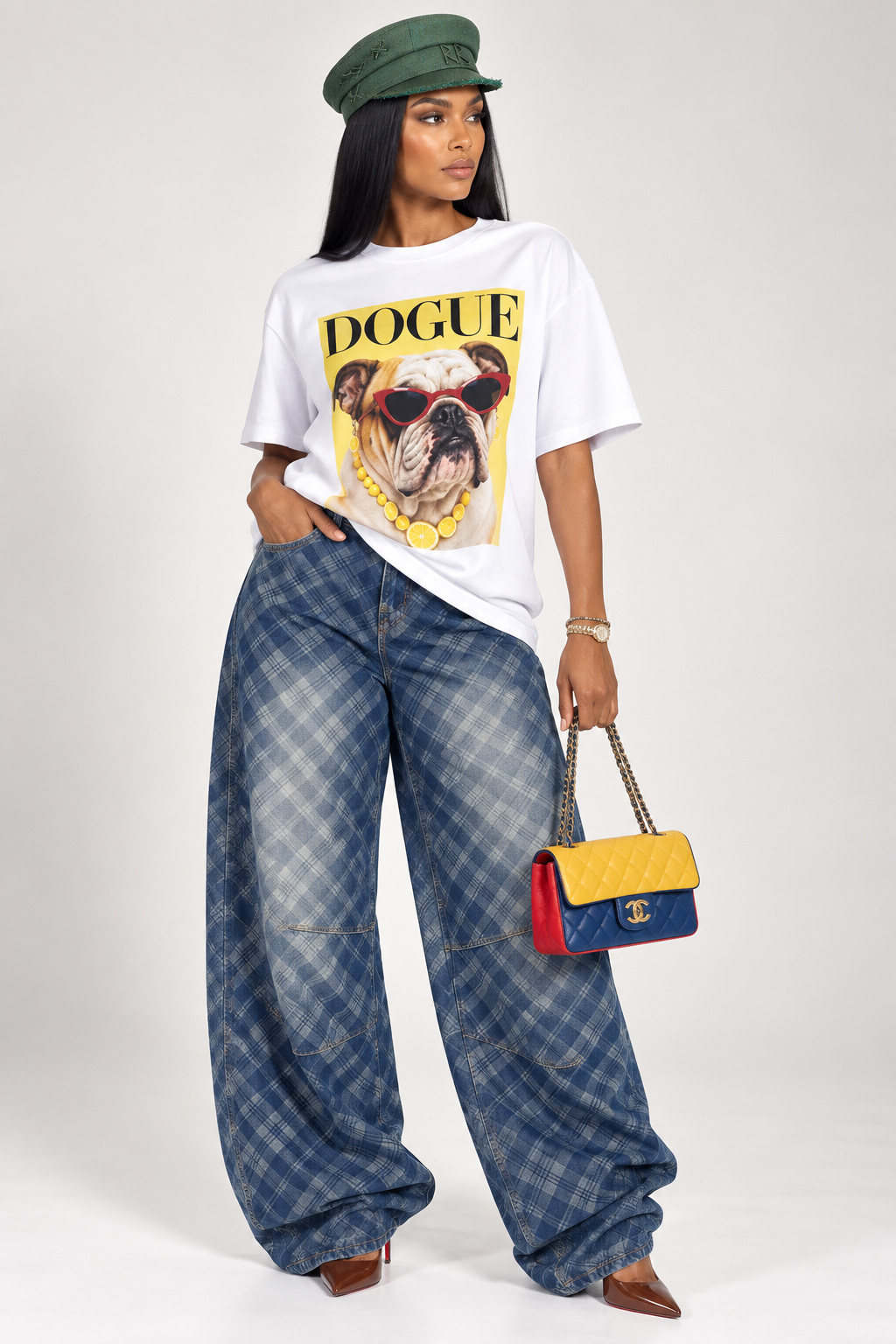 “Over the top “ jeans