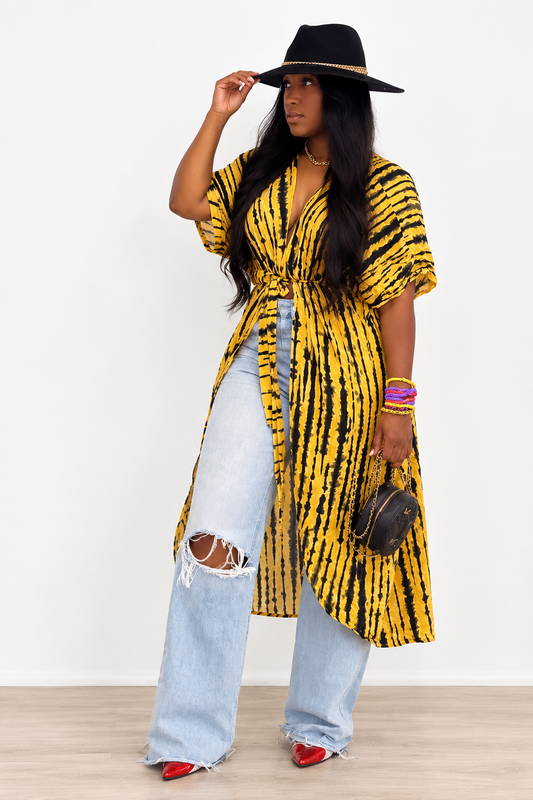“Jungle adore” kimono /dress